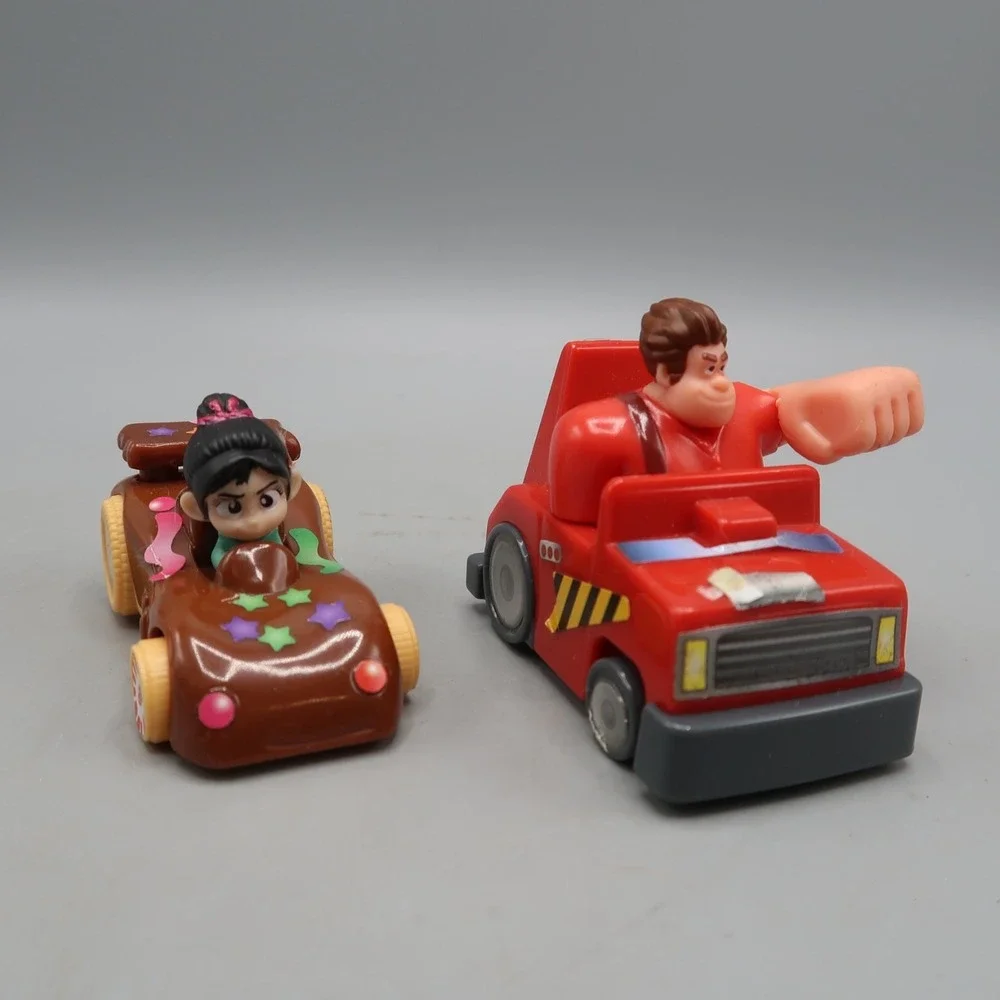 WRECK IT RALPH 2 Lot Racers 2018 McDonalds Toys Disney Car